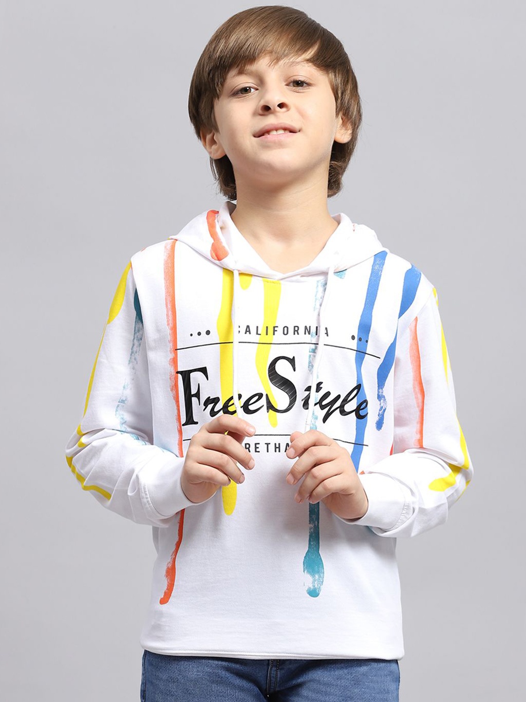 

Monte Carlo Boys winters Sweatshirt, White