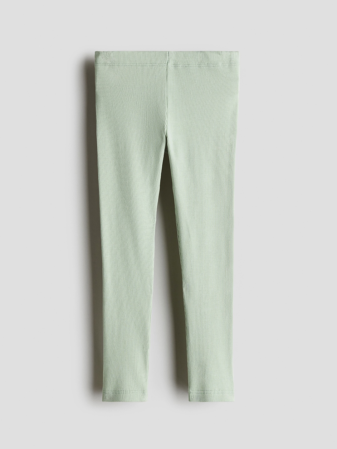 

H&M Girls Mid Rise Leggings, Green