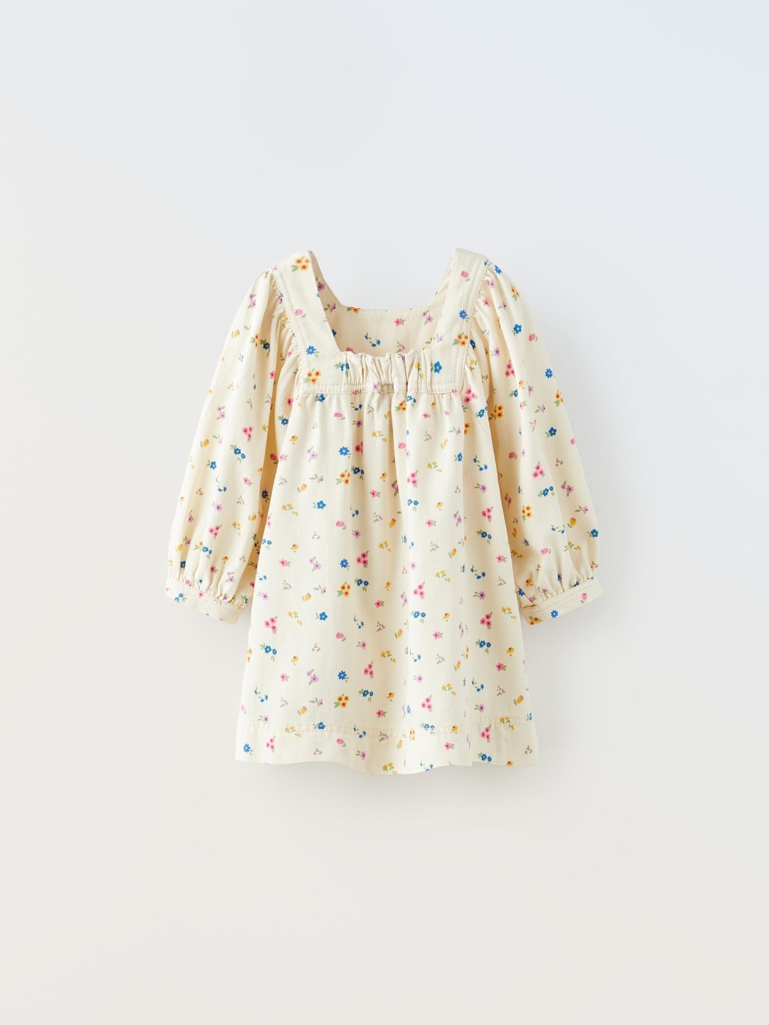 

ZARA Girls Beige Dresses