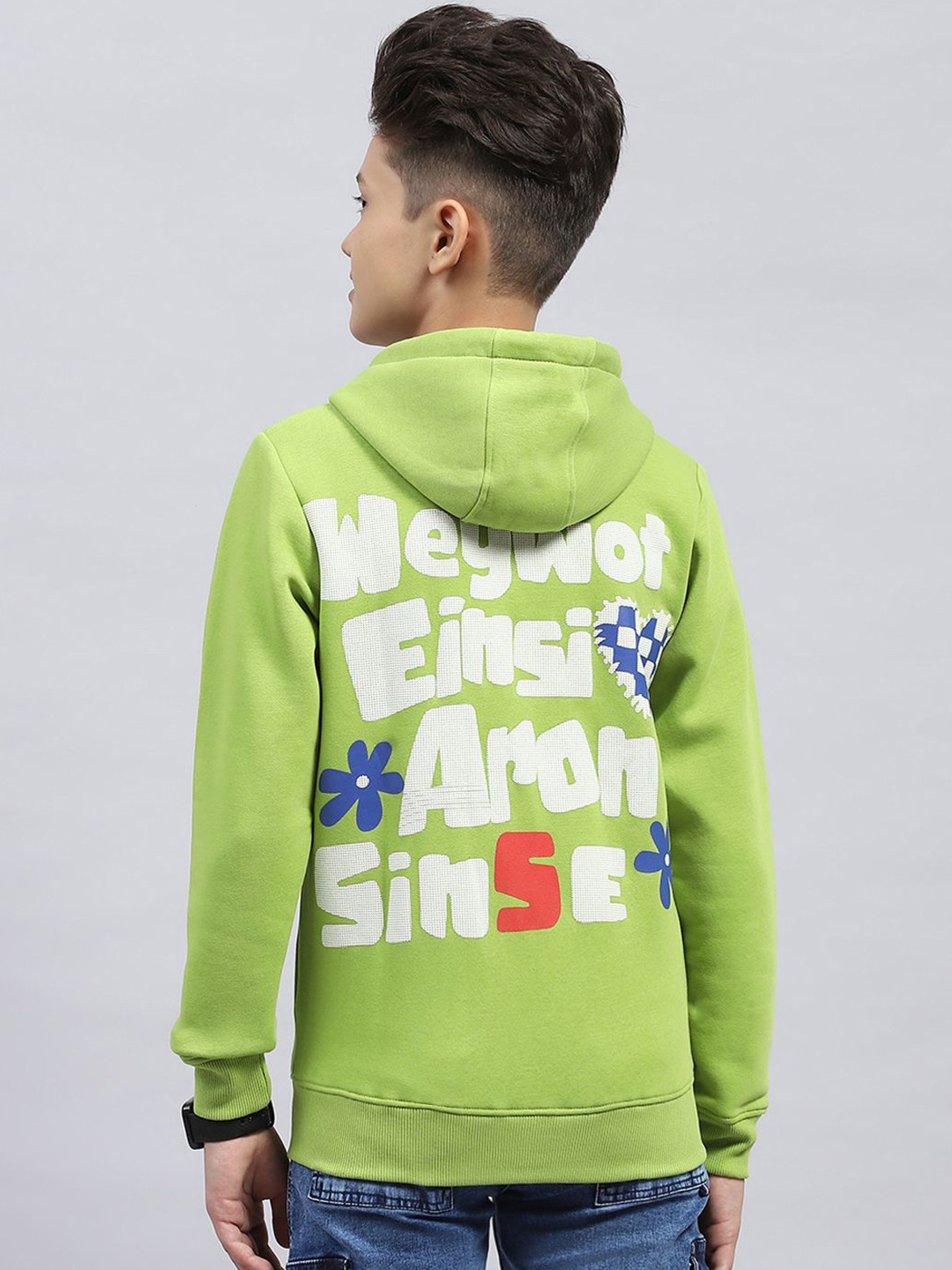 

Monte Carlo Boys Printed Sweatshirt, Green