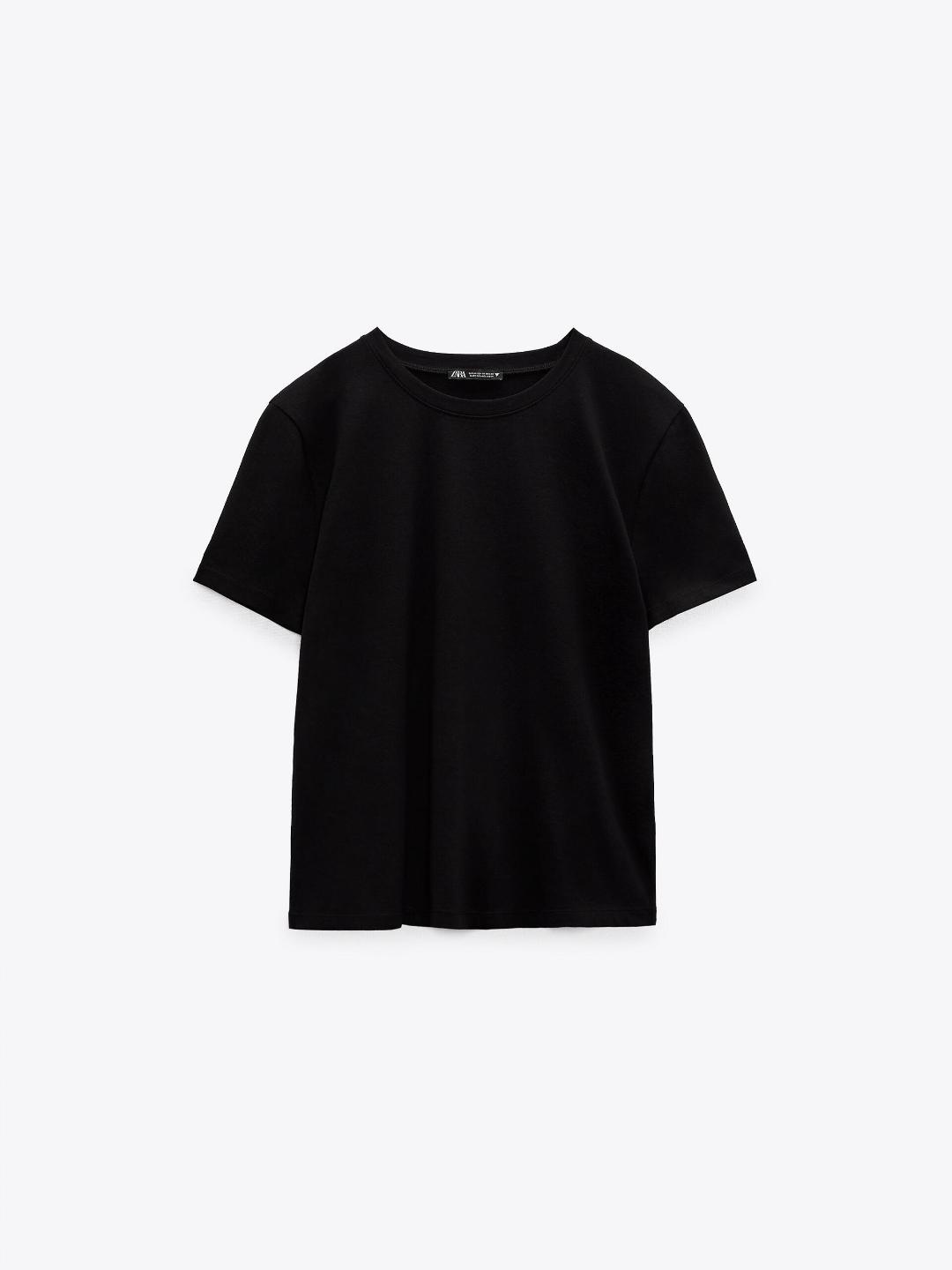 

ZARA Women Black Tshirts