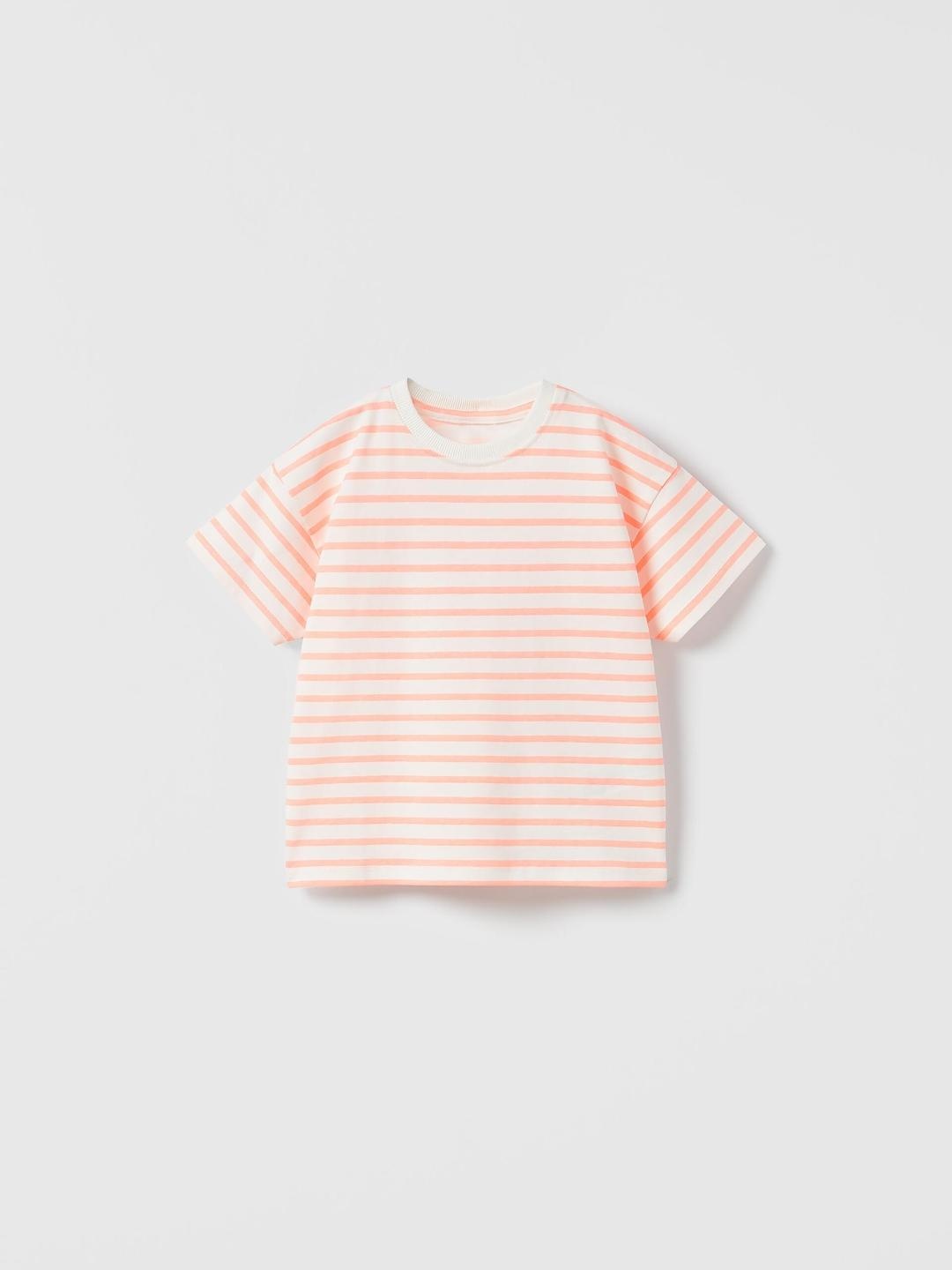 

ZARA Kids-Unisex Orange Tshirts