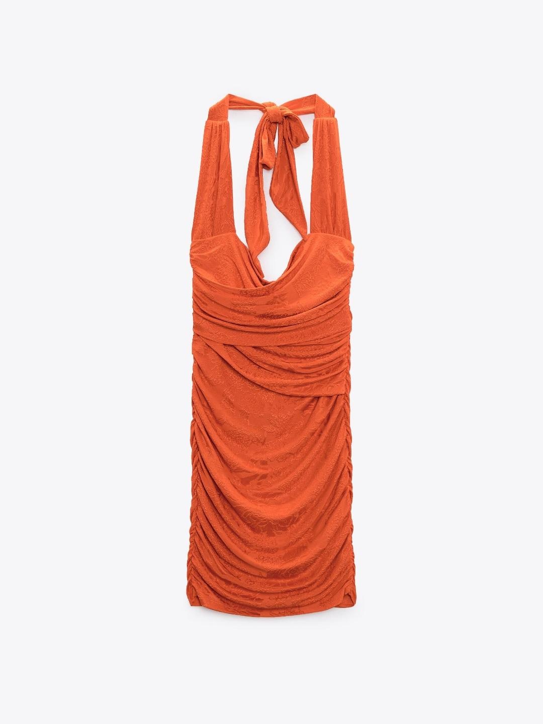 

ZARA Women Orange Dresses