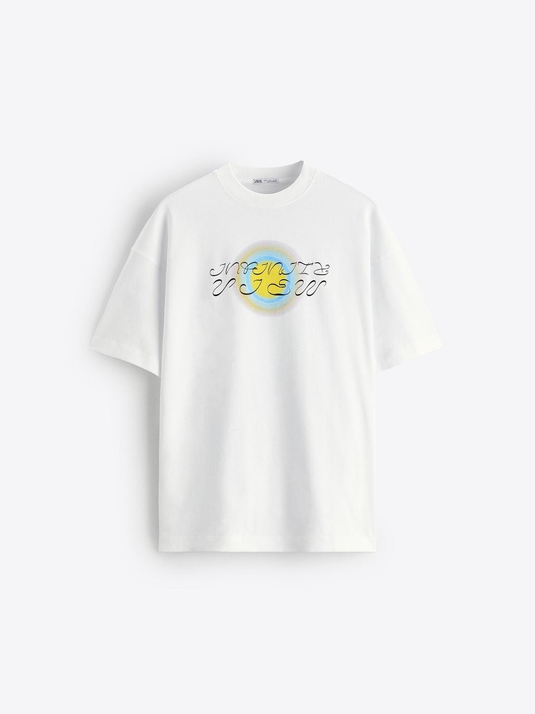 

ZARA Men White Tshirts