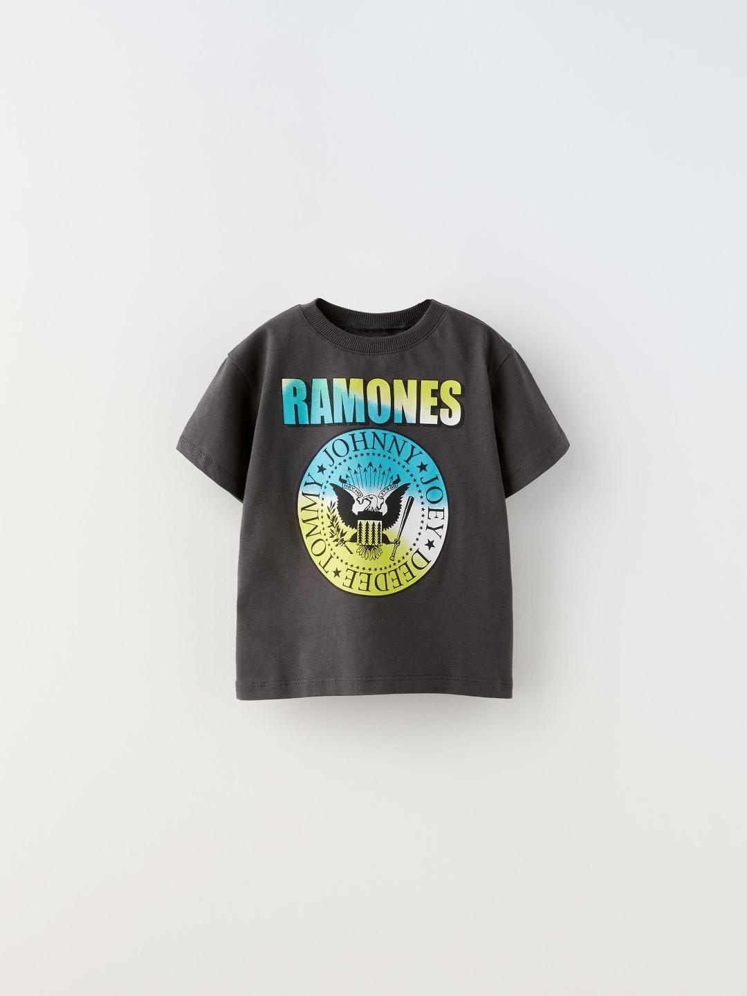 

ZARA Kids-Unisex Black Tshirts