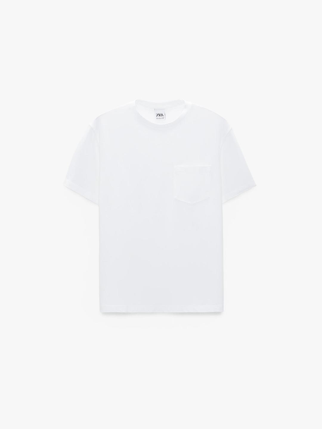

ZARA Men White Tshirts