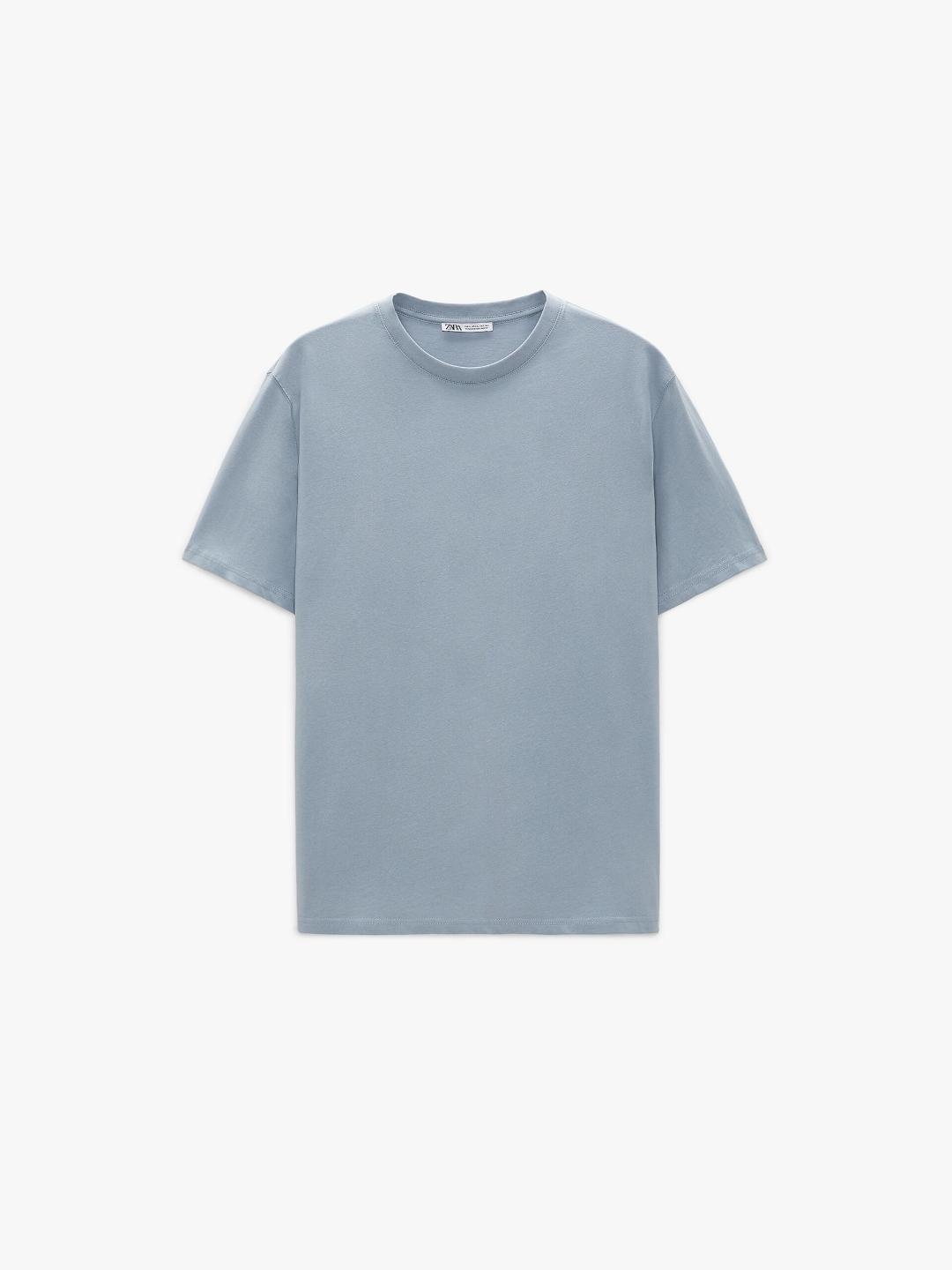 

ZARA Men Blue Tshirts