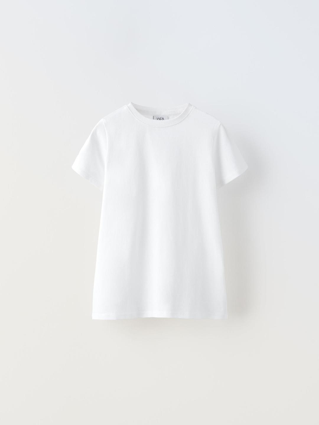

ZARA Girls White Tshirts