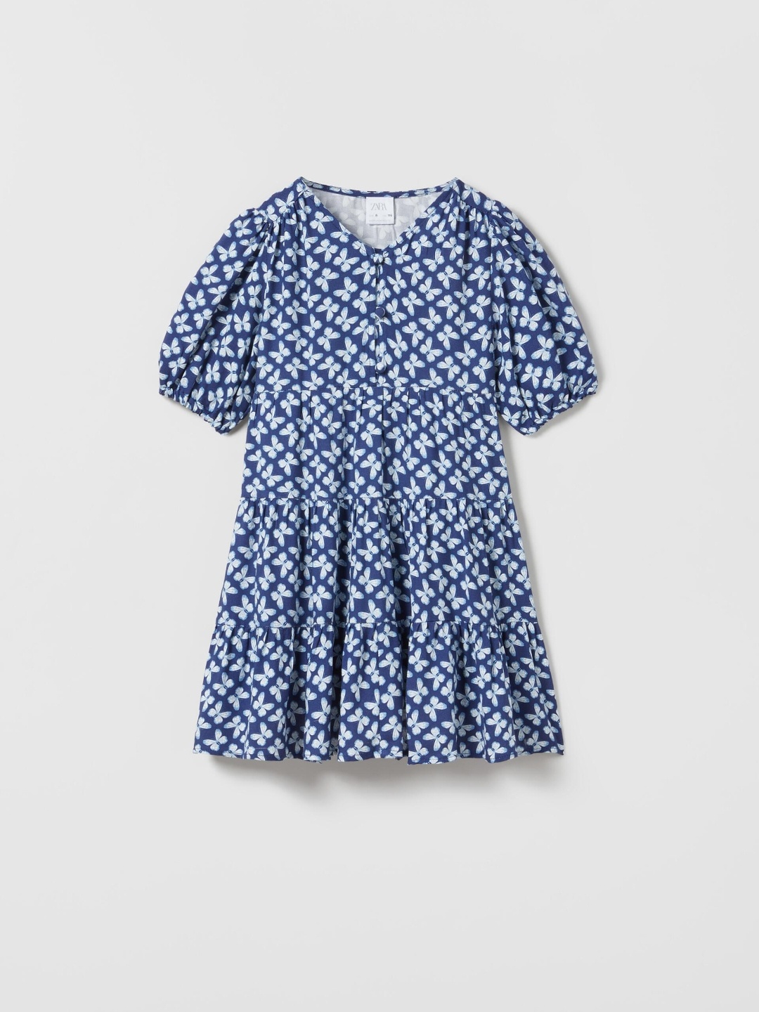 

ZARA Girls Navy Blue Dresses