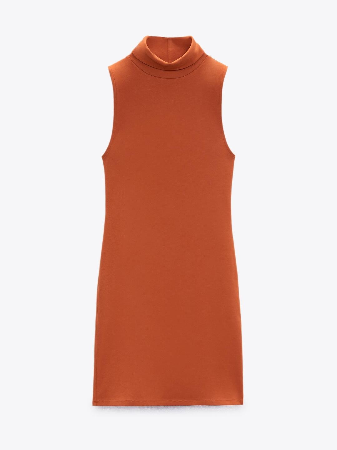 

ZARA Women Orange Dresses