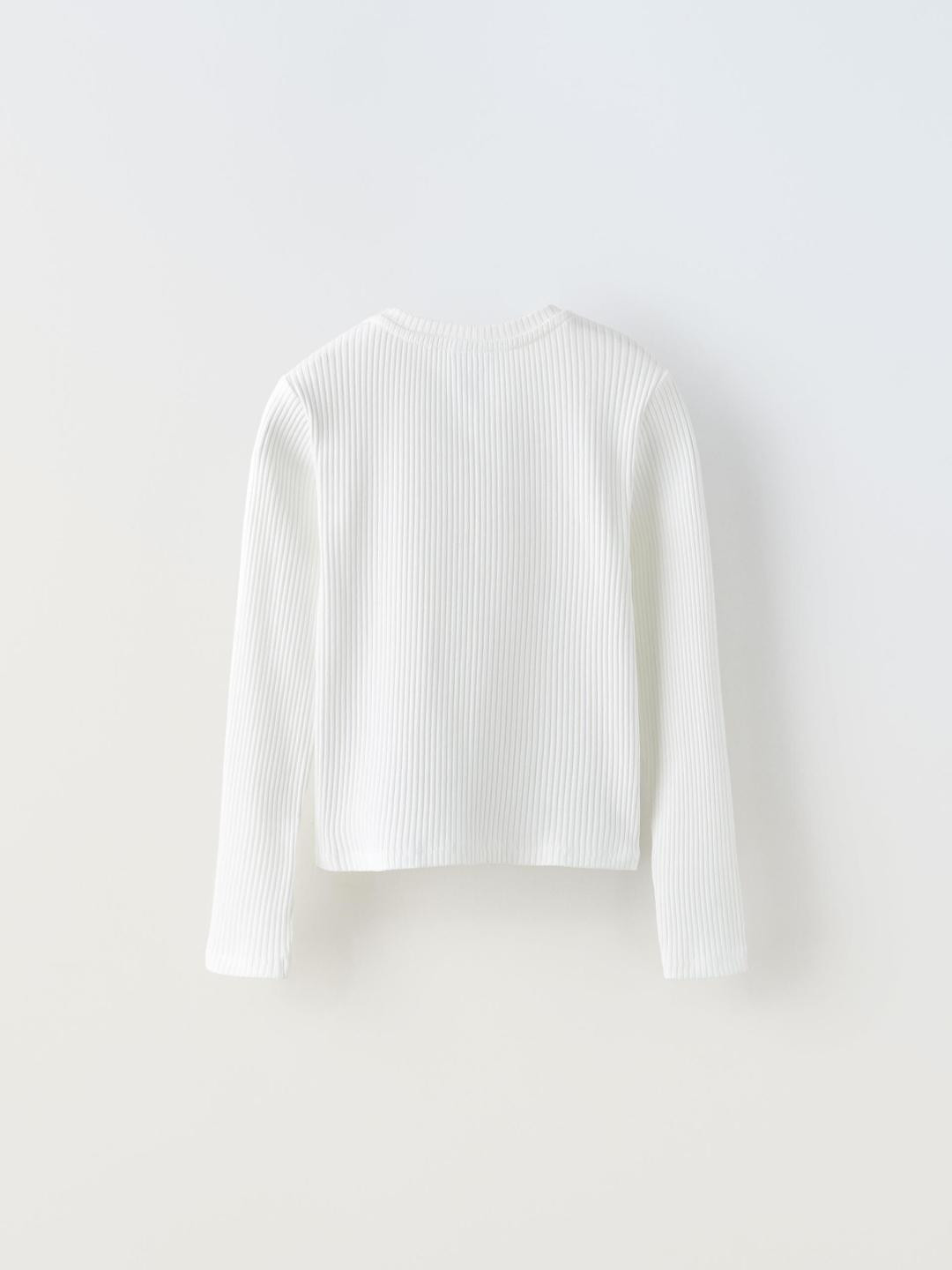 

ZARA Girls Beige Tshirts
