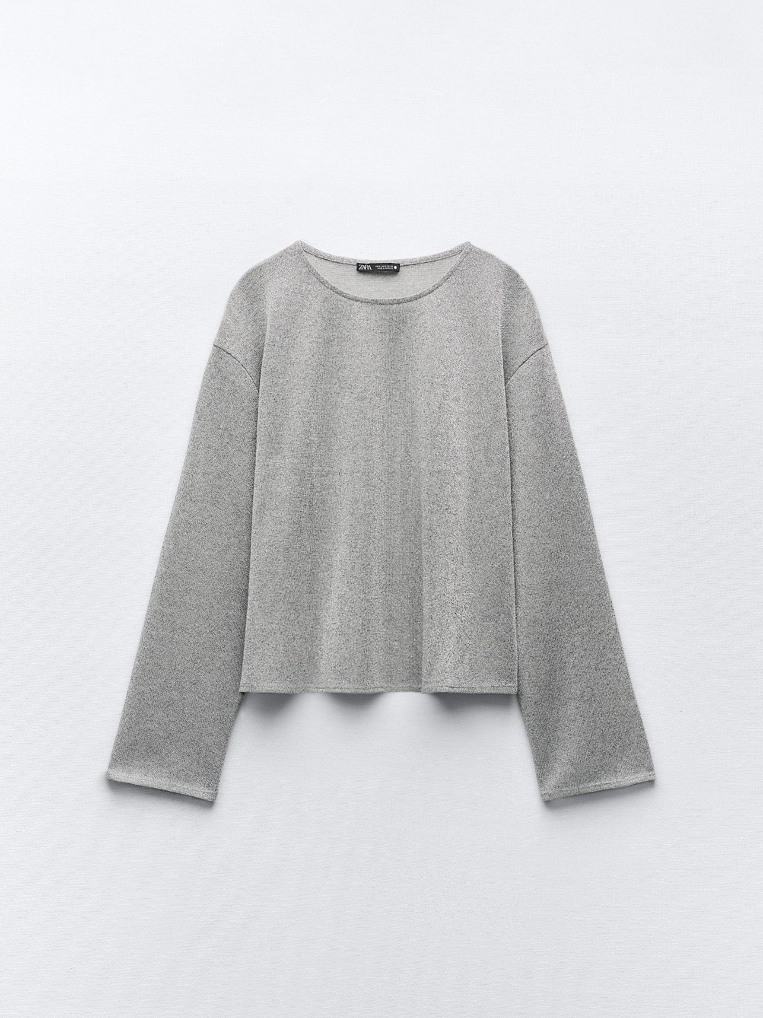 

ZARA Women Silver Tshirts