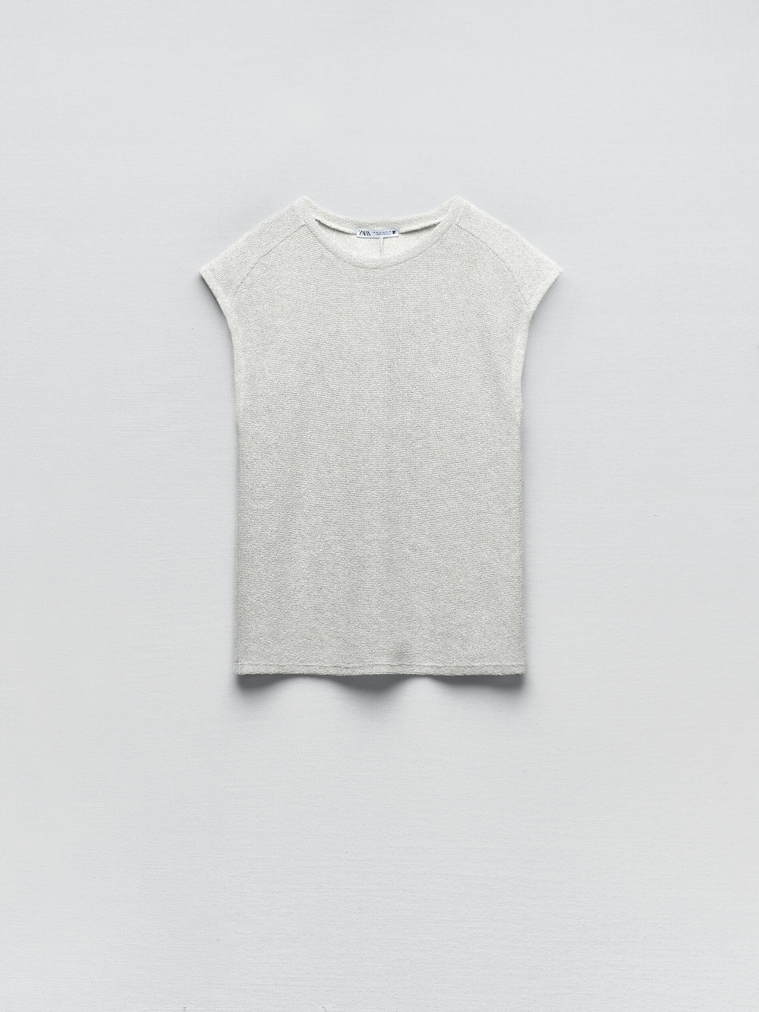 

ZARA Women Silver Tshirts