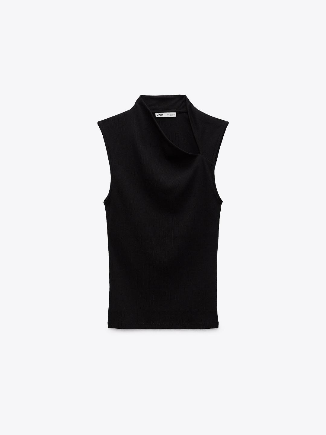 

ZARA Women Black Tshirts