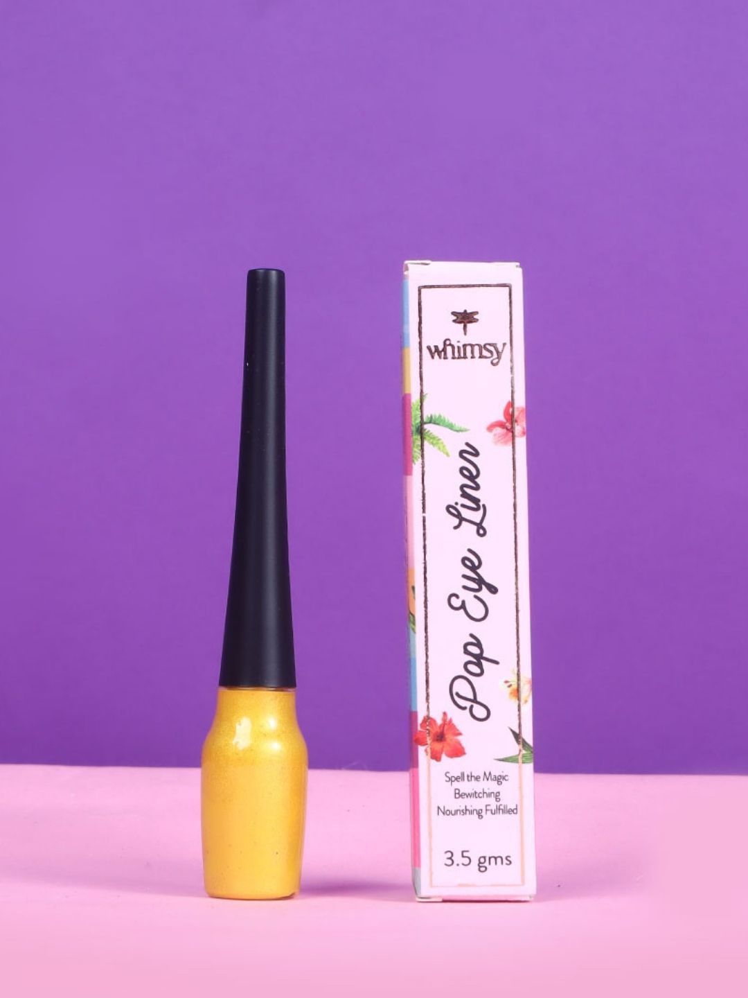 

Whimsy Safe & Organic Water Washable Pop Eyeliner For Girls - 3.5g - Gold