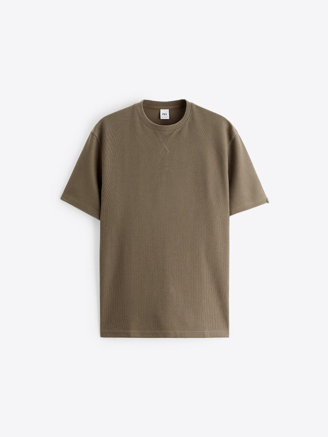 

ZARA Men Brown Tshirts