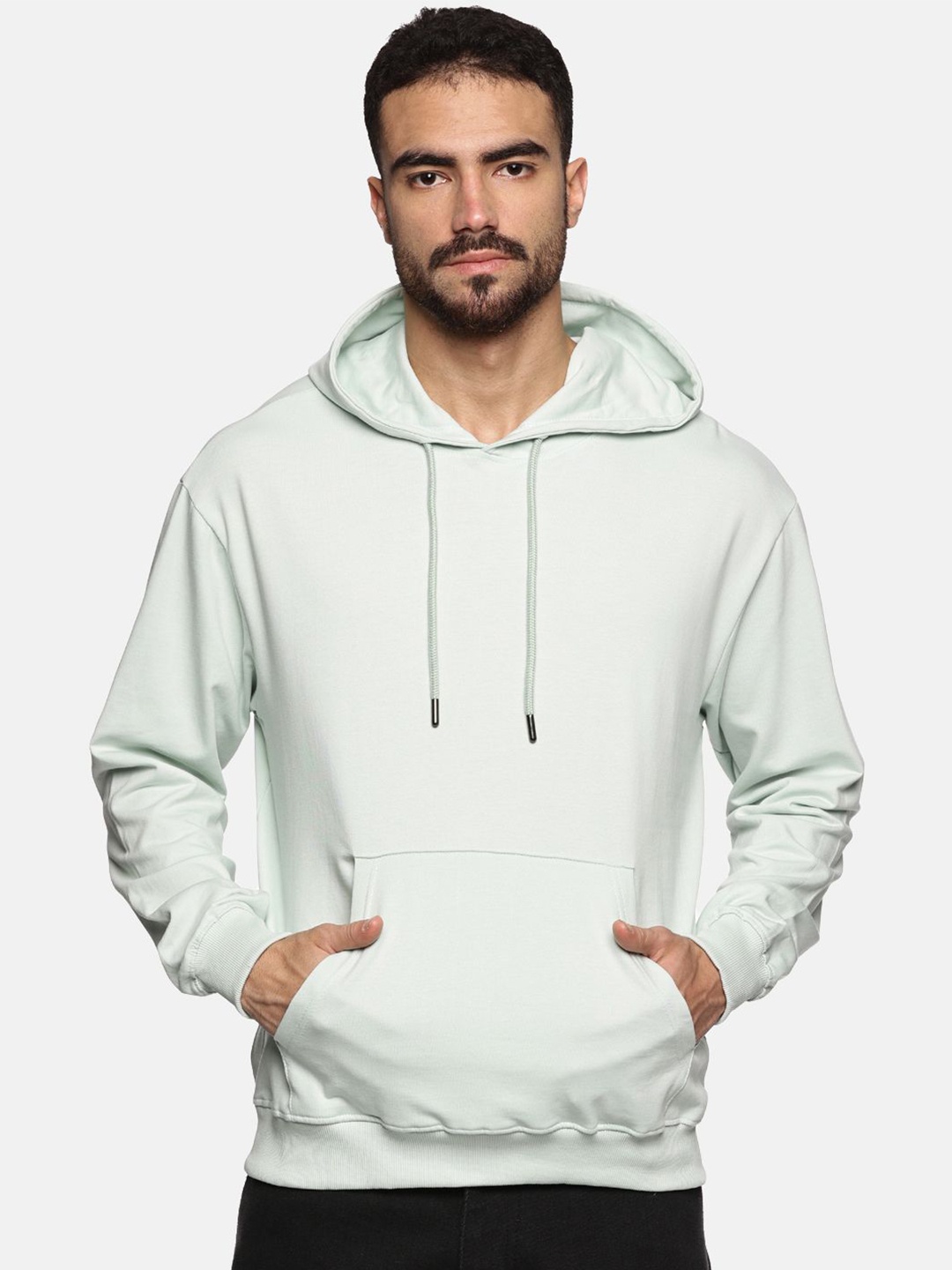 

The Roadster Lifestyle Co Men Hooded Pullover, Green