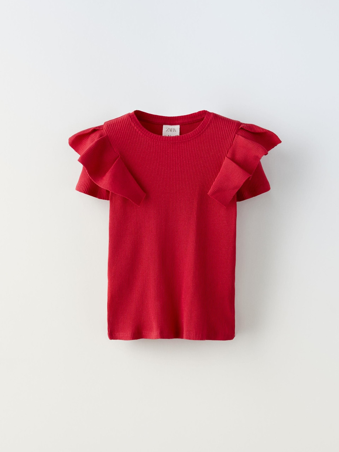 

ZARA Girls Red Tshirts