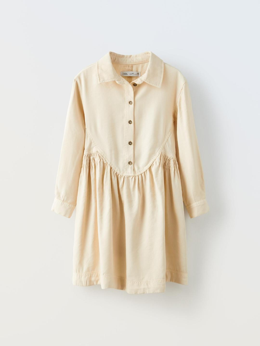 

ZARA Girls Cream Dresses