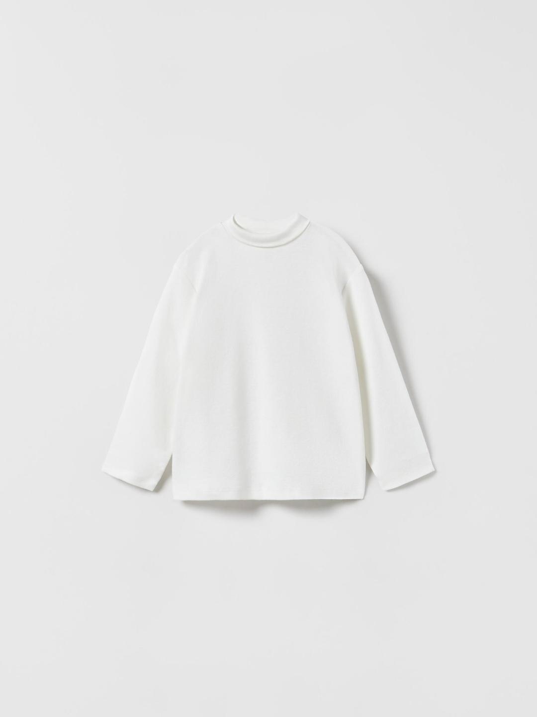 

ZARA Kids-Unisex White Tshirts