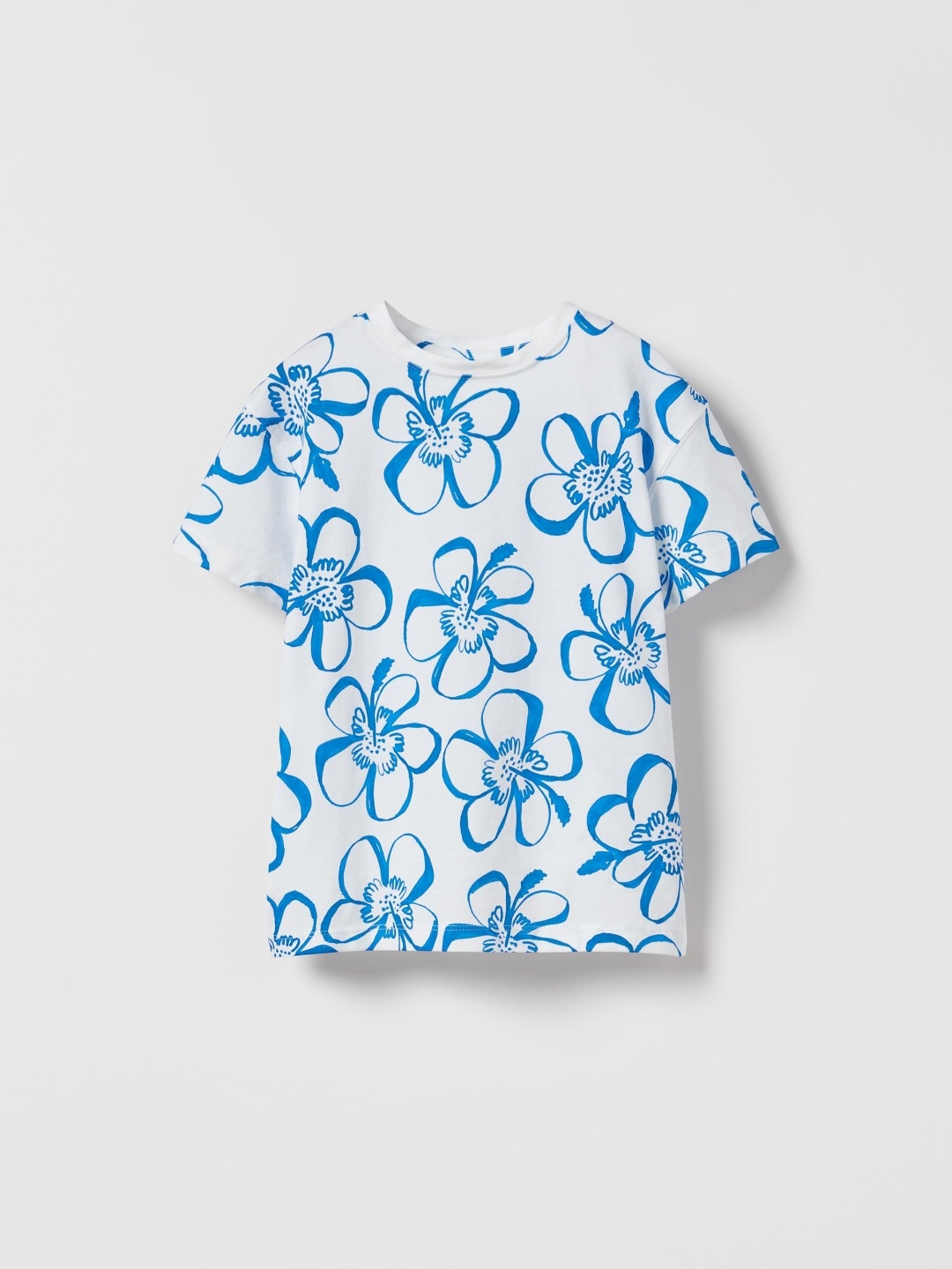 

ZARA Girls Blue Tshirts