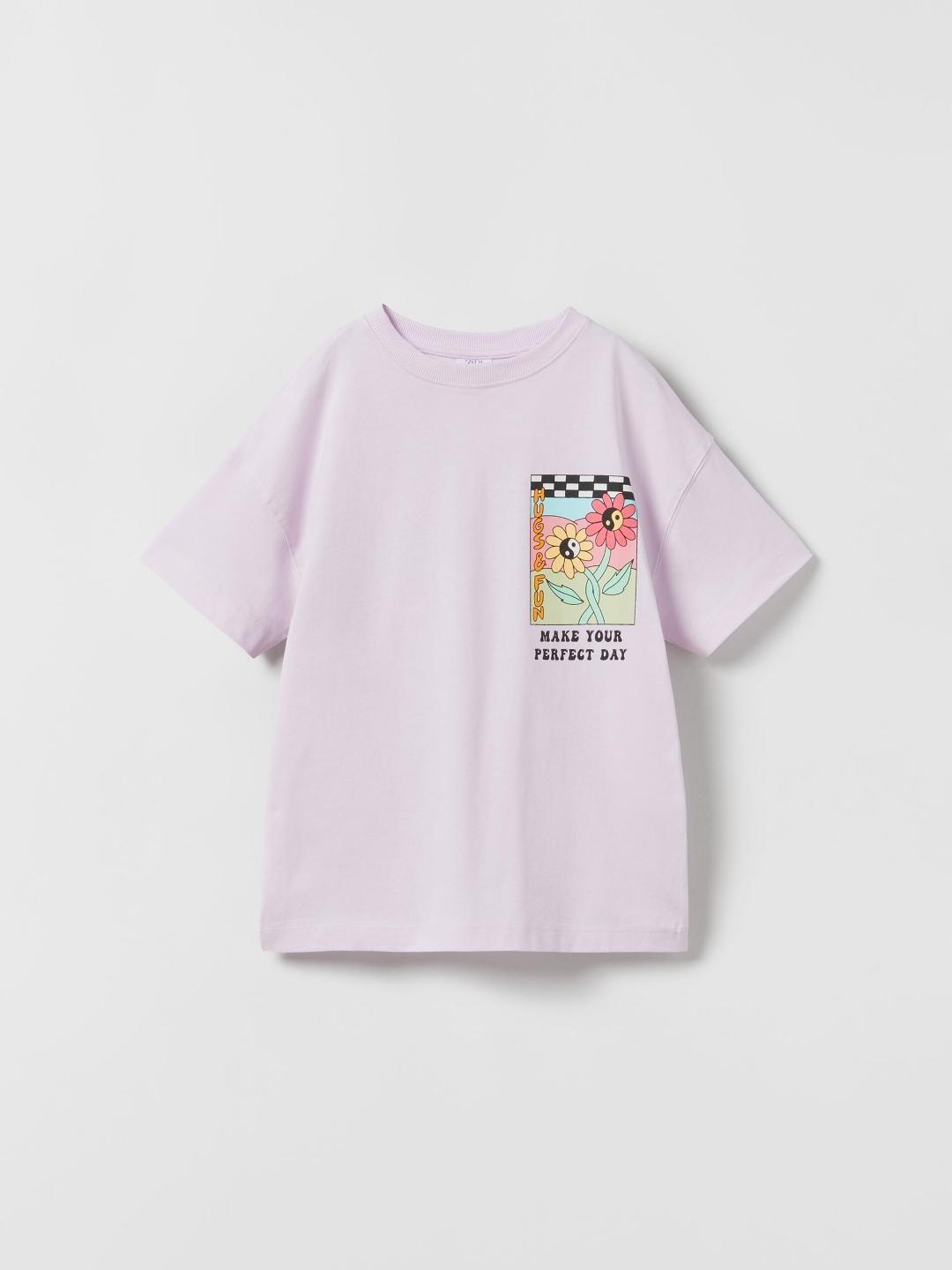 

ZARA Girls Violet Tshirts