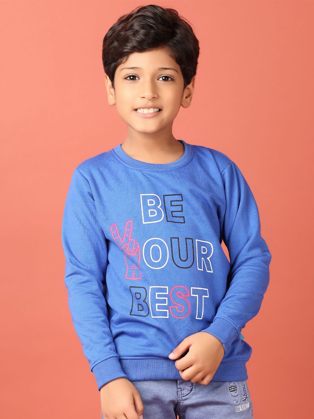 

V-Mart Boys winter Sweatshirt, Blue