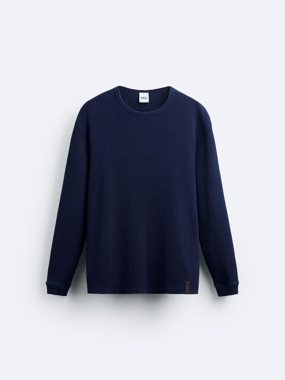 

ZARA Men Navy Blue Tshirts