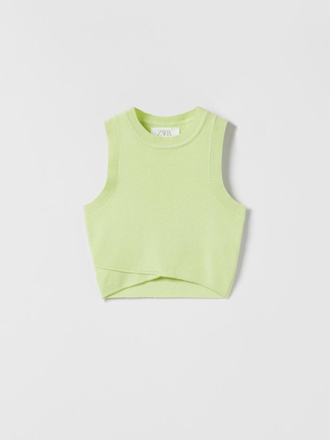 

ZARA Girls Green Tshirts