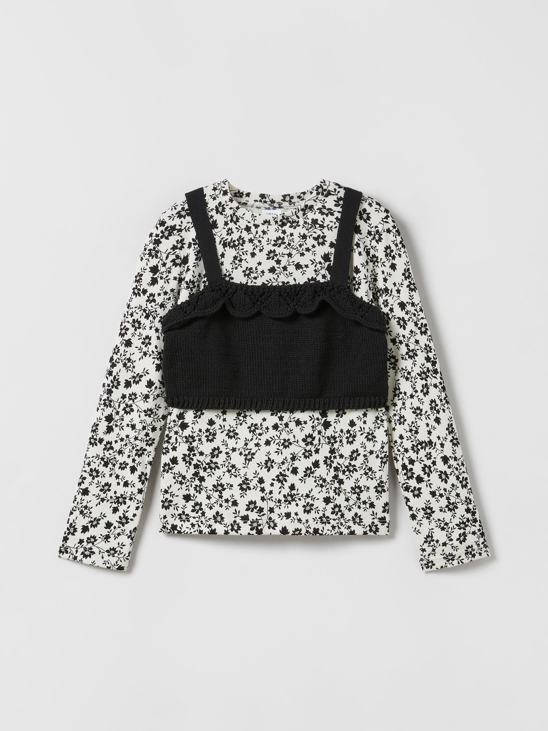 

ZARA Girls Black Tshirts