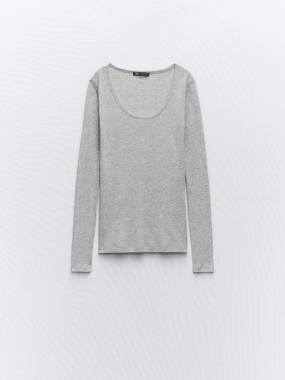 

ZARA Women Grey Tshirts