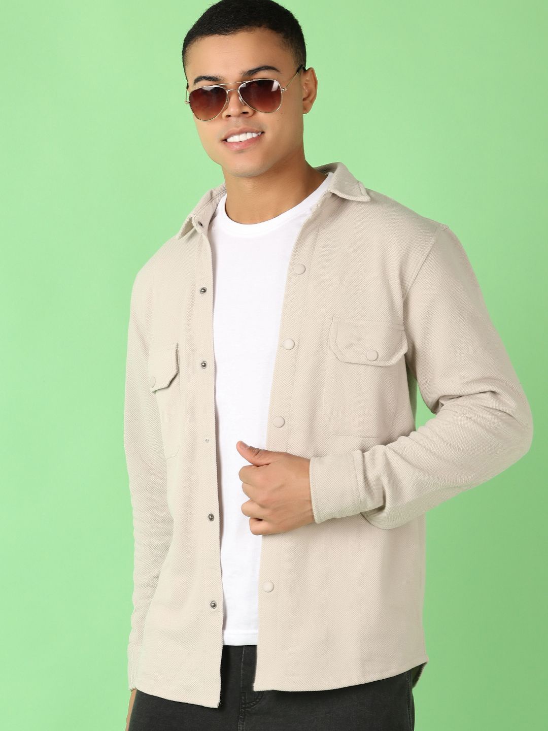 

V-Mart Men winters Sweatshirt, Off white