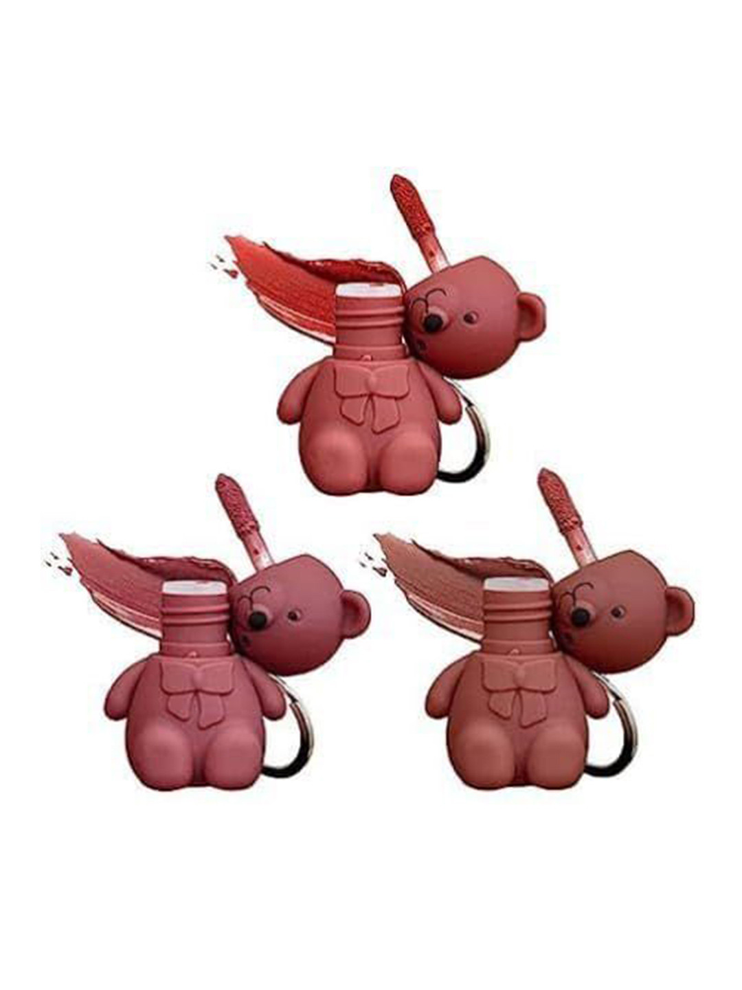 

Facejewel Set Of 2 Matte Waterproof Teddy LipGloss Lipstick- 3 ml Each- Shade 2- Shade- 5, Pink