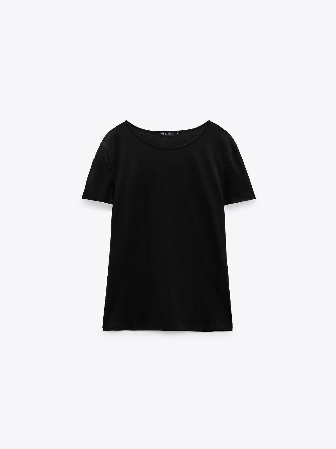 

ZARA Women Black Tshirts