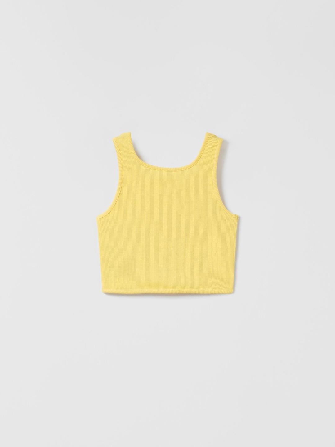 

ZARA Girls Yellow Tshirts