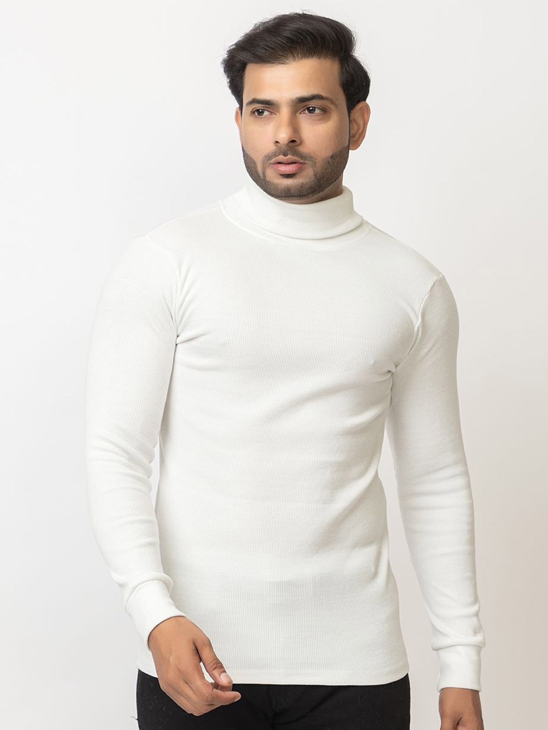 

GEE 5 Men Pullover Sweater, Off white