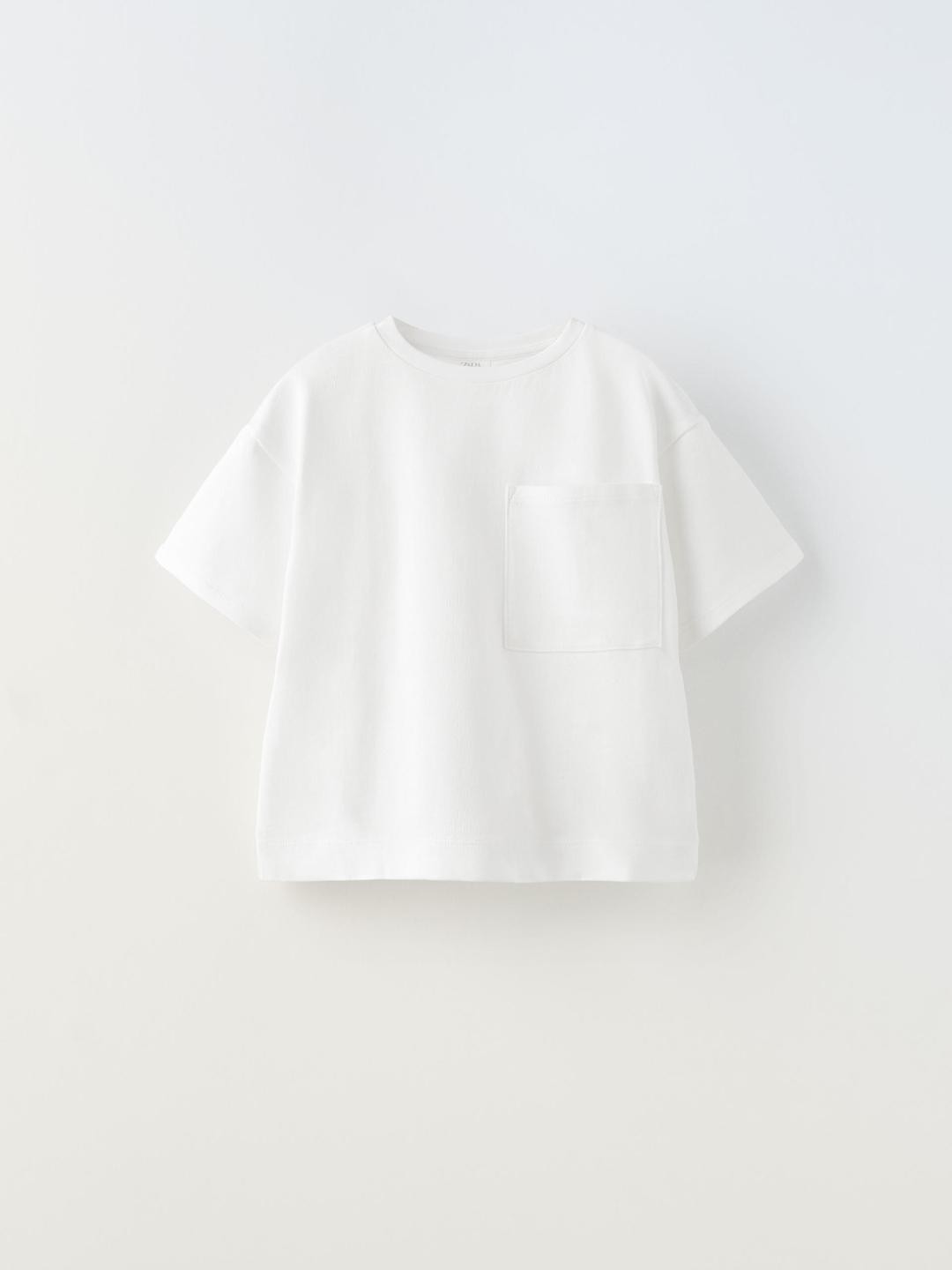 

ZARA Girls White Tshirts