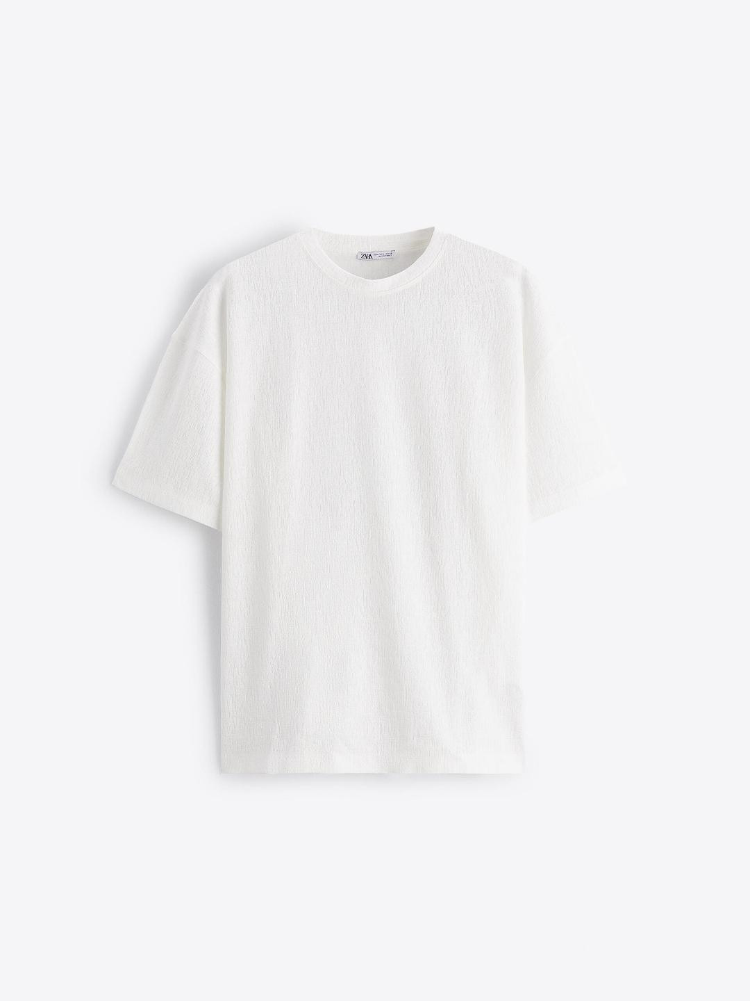 

ZARA Men White Tshirts