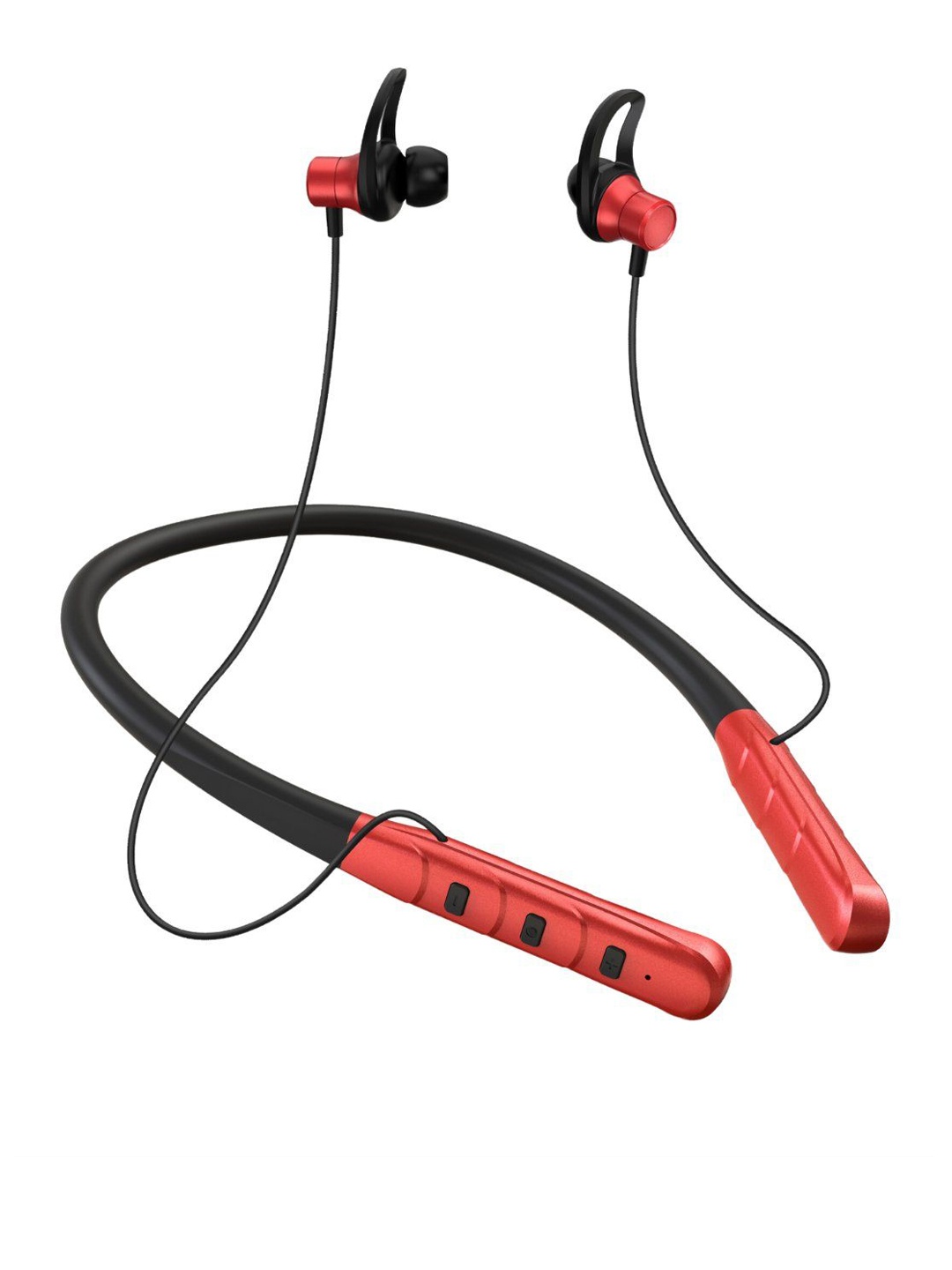 

zusix Bravo 120 With Upto 40 Hrs Playtime In-Ear Wireless Neckband, Red