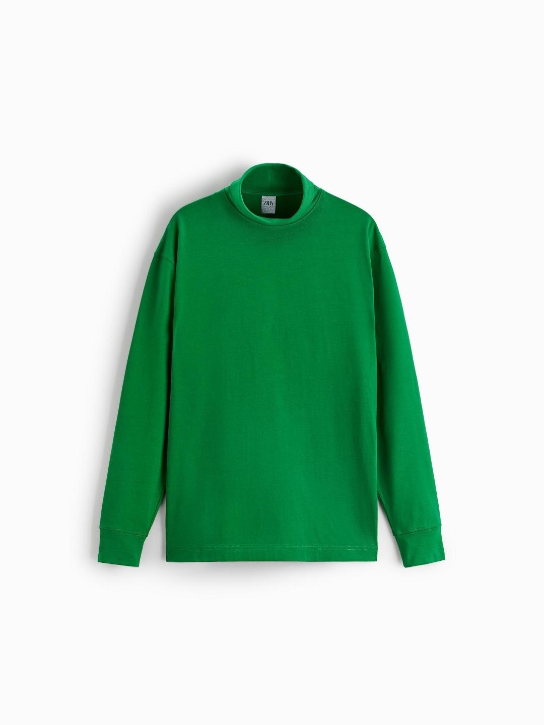 

ZARA Men Green Tshirts
