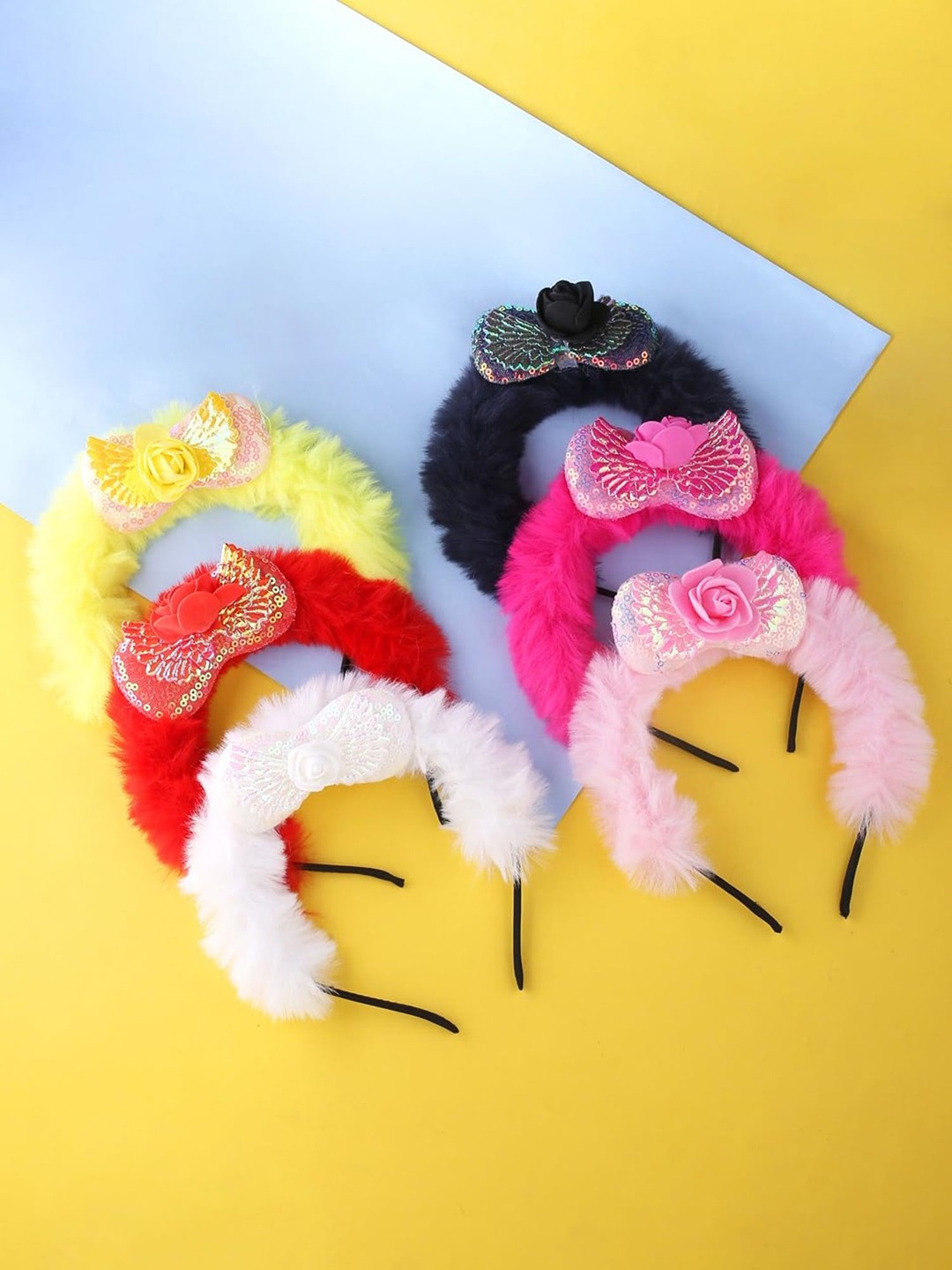 

Melbees by Yellow Chimes Unisex Set of 6 Hairband