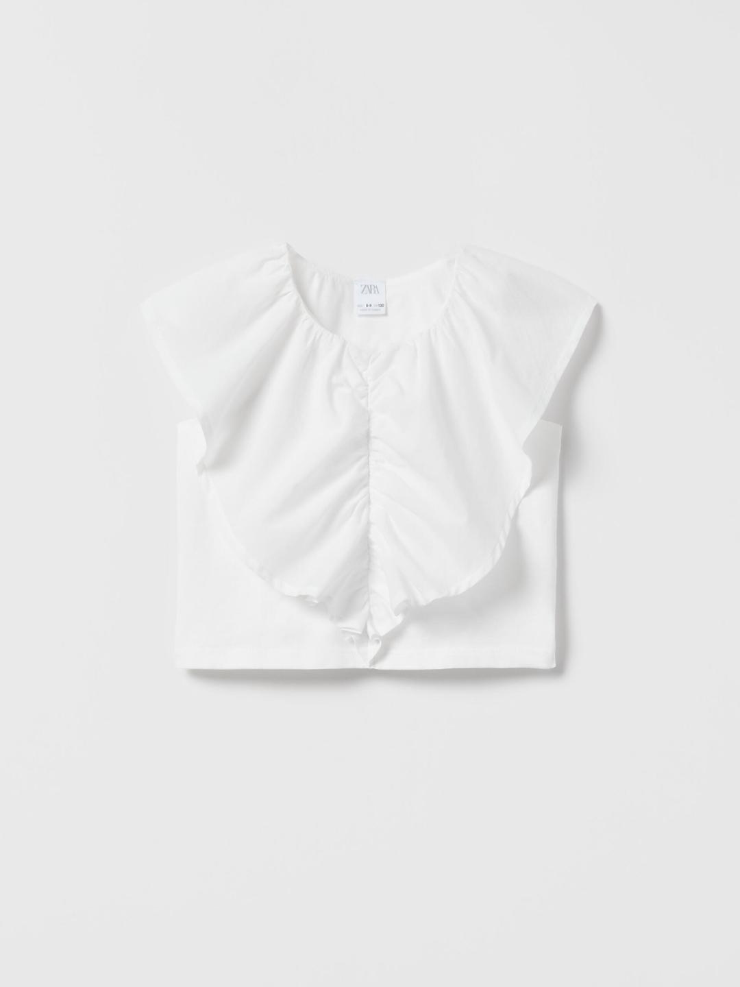 

ZARA Girls Tops, White