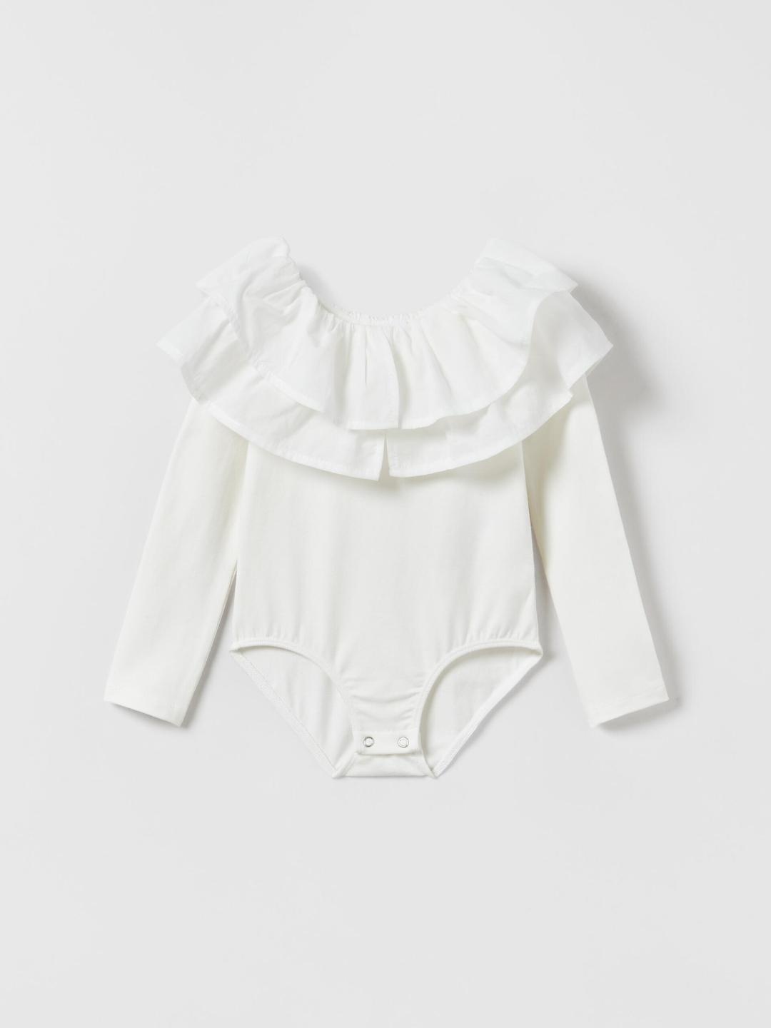 

ZARA Girls White Tshirts
