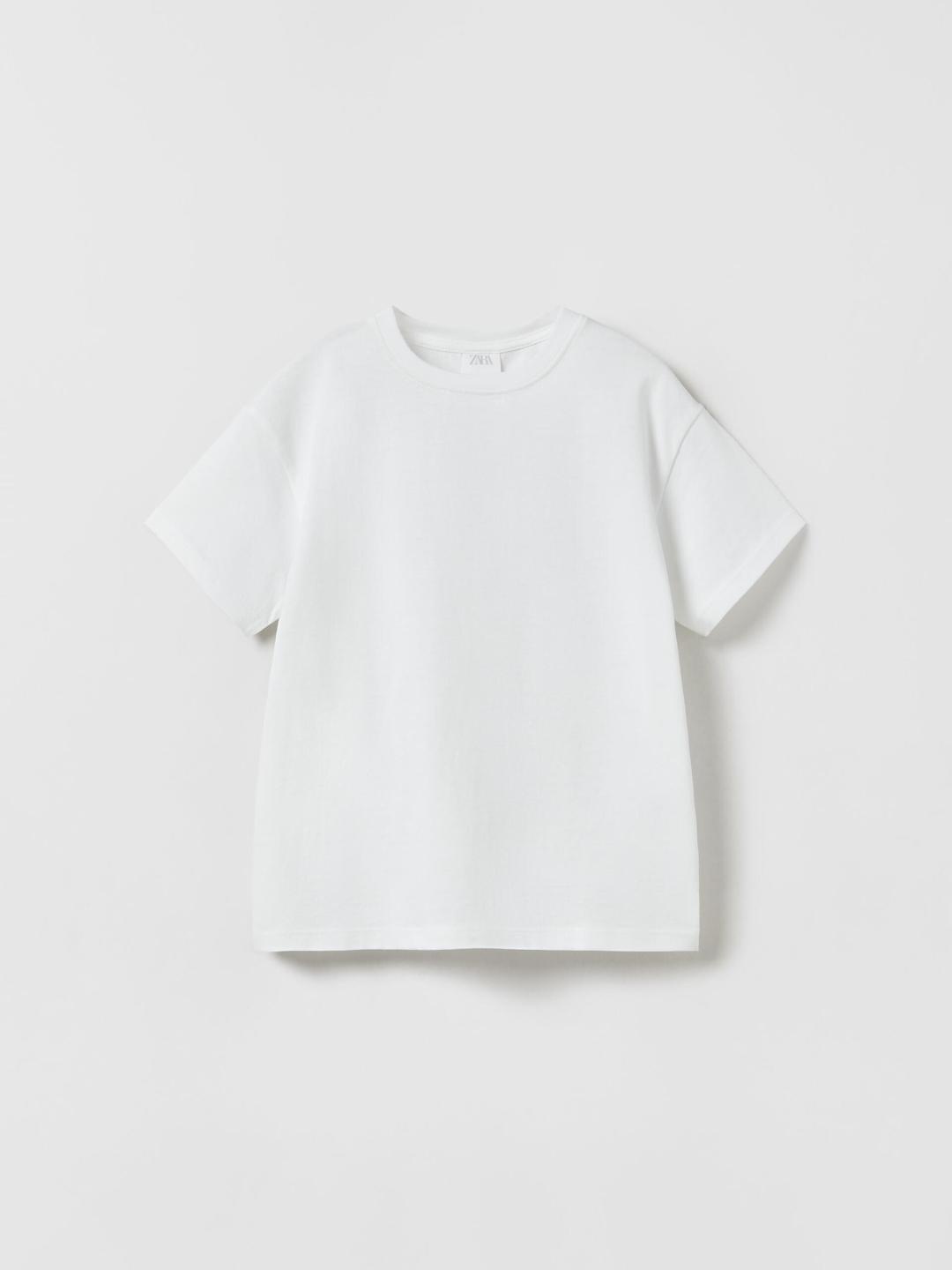 

ZARA Girls White Tshirts