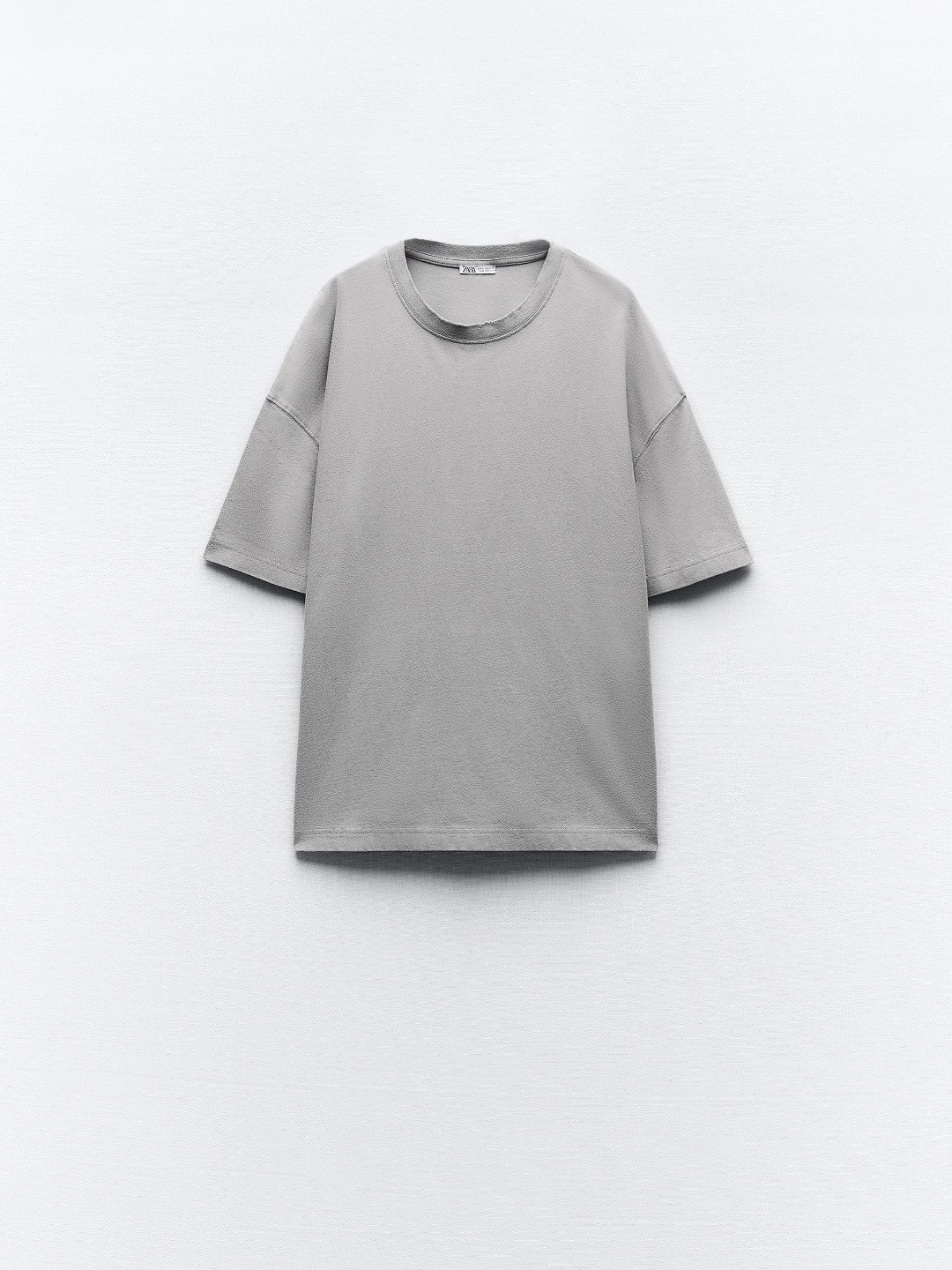 

ZARA Women Grey Tshirts