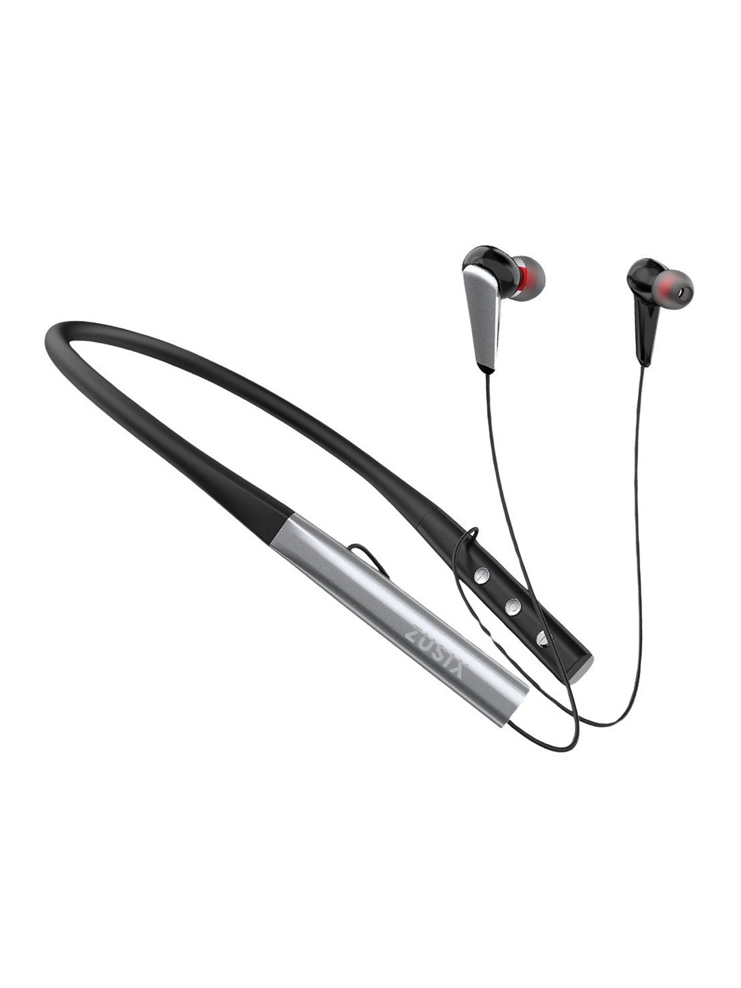 

Zusix Bravo 155 With Upto 48 Hrs Playtime Bluetooth In-ear Wireless Neckband, Silver