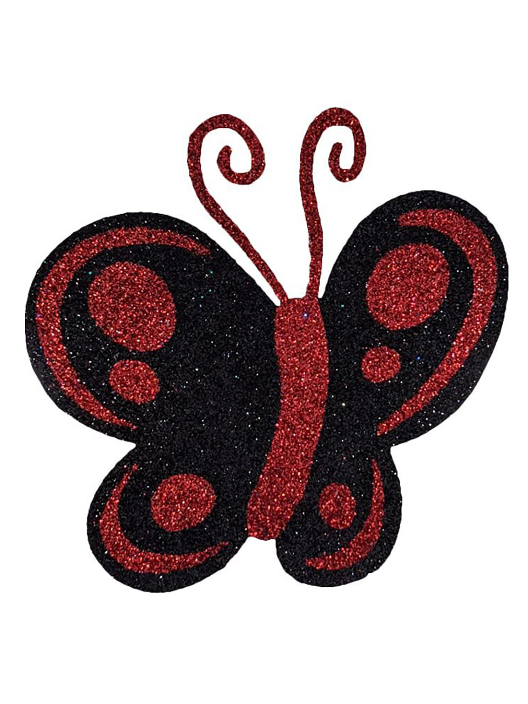 

Comet Busters Temporary Handcrafted Butterfly Body Jewel Tattoo, Maroon