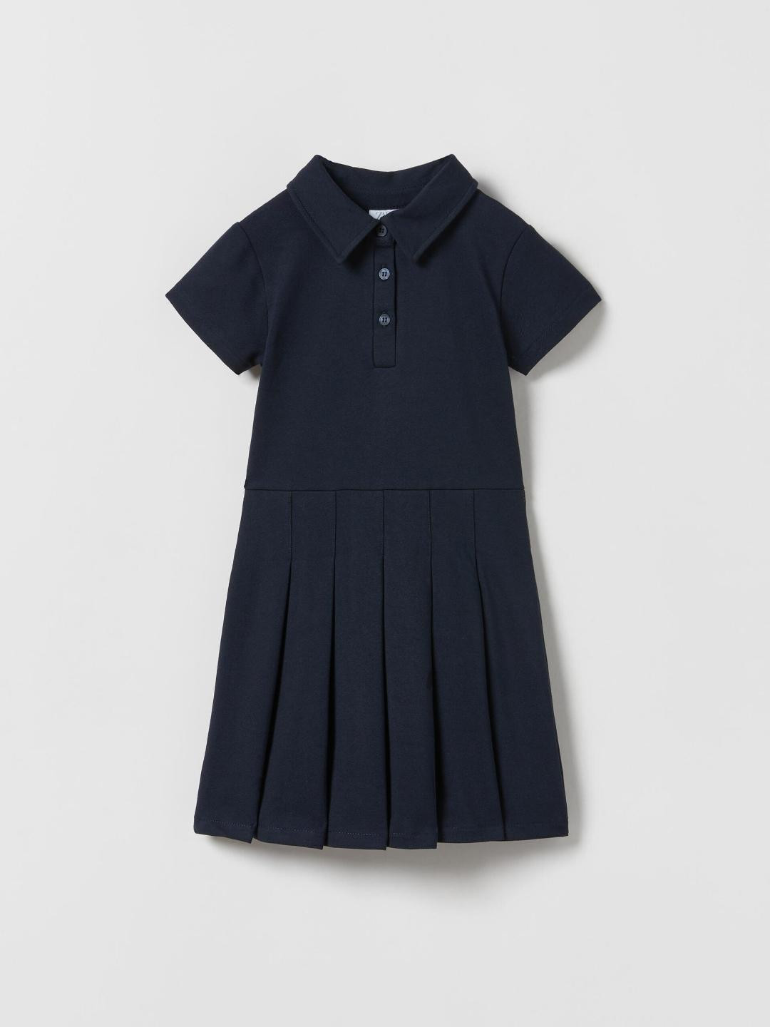 

ZARA Girls Navy Blue Dresses
