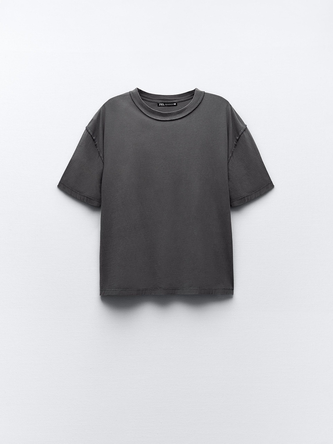 

ZARA Women Grey Tshirts