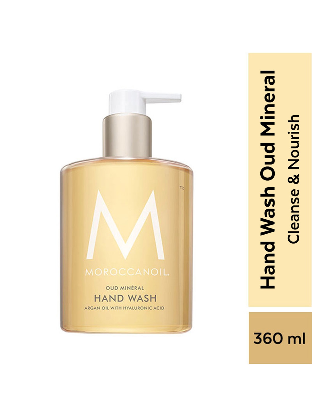 

MOROCCANOIL Oud Mineral Hand Wash - 360 ml, Cream